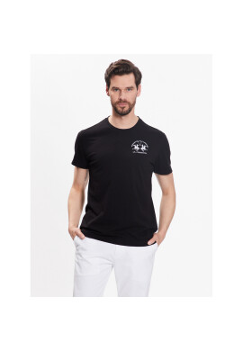 La Martina Тишърт VMR009 JS206 Черен Regular Fit - Pepit.bg