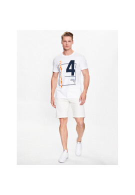 La Martina Тишърт VMR315 JS206 Бял Regular Fit - Pepit.bg