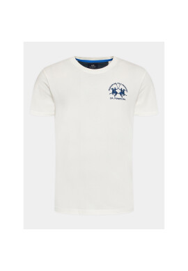 La Martina Тишърт WMR004 JS206 Бял Regular Fit - Pepit.bg