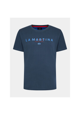 La Martina Тишърт WMR005 JS206 Тъмносин Regular Fit - Pepit.bg