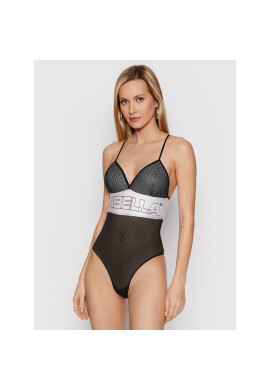 LaBellaMafia Боди 23674 Черен Slim Fit - Pepit.bg