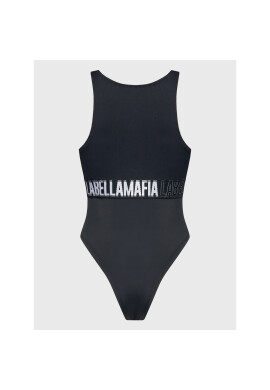 LaBellaMafia Боди 25494 Черен Slim Fit - Pepit.bg