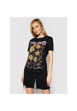 LaBellaMafia Тишърт 21330 Черен Regular Fit - Pepit.bg