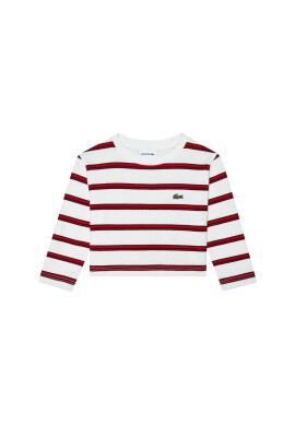Lacoste Блуза TJ1358 Бял Regular Fit - Pepit.bg