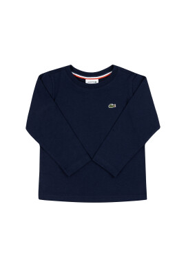 Lacoste Блуза TJ2093 Тъмносин Regular Fit - Pepit.bg