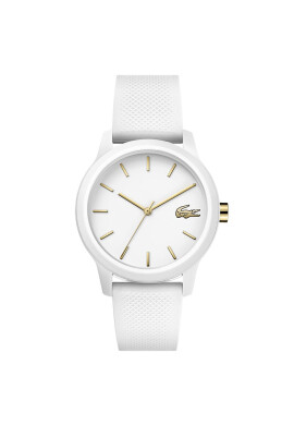 Lacoste Часовник L1212 2001063 Бял - Pepit.bg
