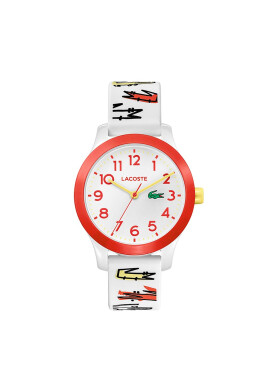Lacoste Часовник L1212 2030018 Бял - Pepit.bg