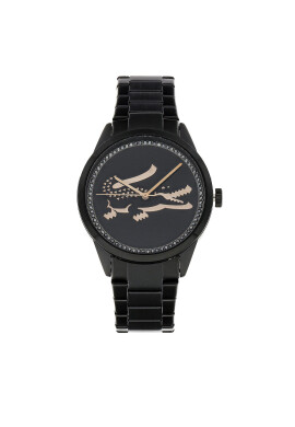Lacoste Часовник Ladycroc 2001192 Черен - Pepit.bg