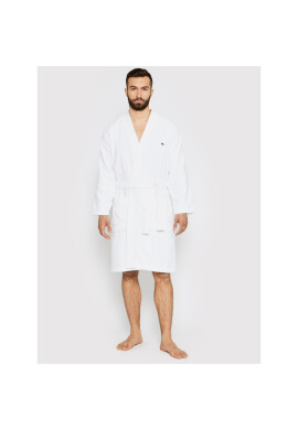 Lacoste Халат LDEFILE Бял - Pepit.bg