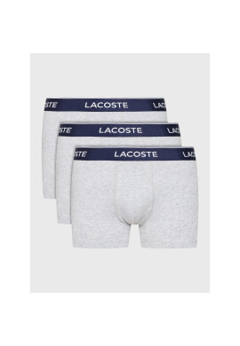 Lacoste Комплект 3 чифта боксерки 5H3389 Сив - Pepit.bg