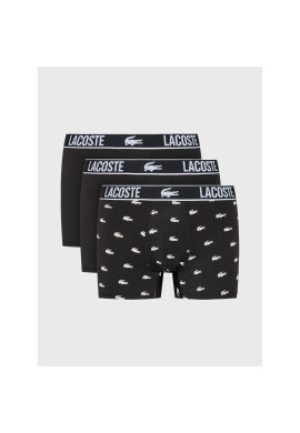 Lacoste Комплект 3 чифта боксерки 5H9972 Черен - Pepit.bg