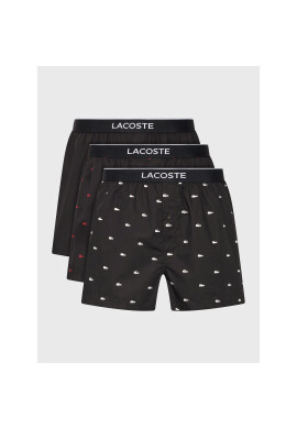 Lacoste Комплект 3 чифта боксерки 7H1761 Черен - Pepit.bg
