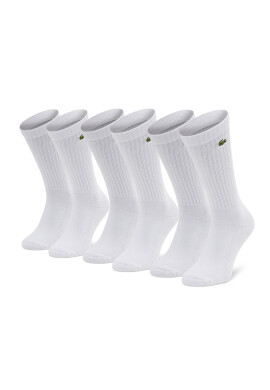 Lacoste Комплект 3 чифта дълги чорапи мъжки RA2099 Бял - Pepit.bg