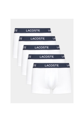 Lacoste Комплект 5 чифта боксери 5H5203 Бял - Pepit.bg