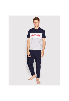 Lacoste Пижама 4H9925 Тъмносин Regular Fit - Pepit.bg