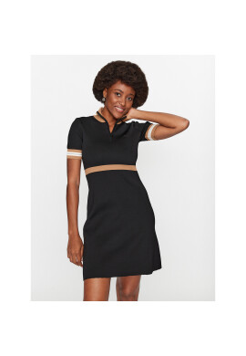 Lacoste Плетена рокля EF2404 Черен Regular Fit - Pepit.bg