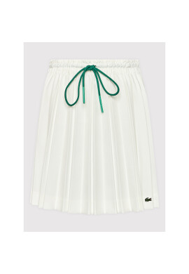 Lacoste Плисирана пола JF2504 Бял Regular Fit - Pepit.bg