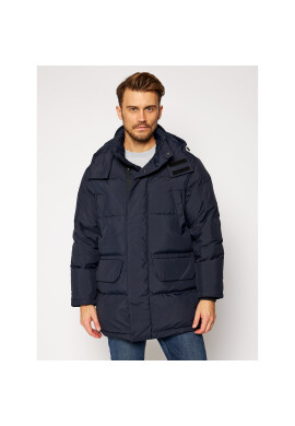 Lacoste Пухено яке BH1960 Тъмносин Regular Fit - Pepit.bg