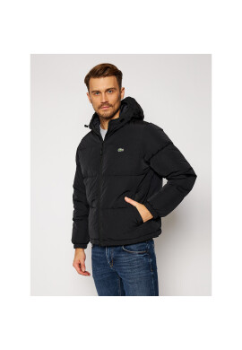 Lacoste Пухено яке BH1966 Черен Regular Fit - Pepit.bg