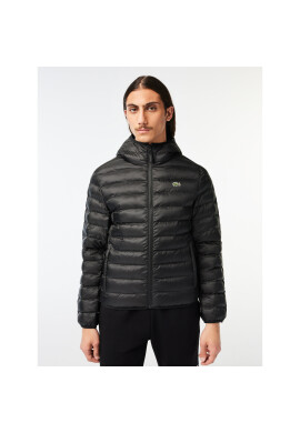 Lacoste Пухено яке BH0539 Черен Regular Fit - Pepit.bg