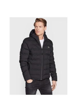Lacoste Пухено яке BH2277 Черен Regular Fit - Pepit.bg