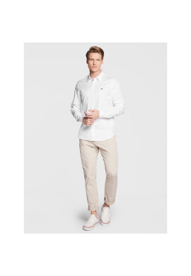 Lacoste Риза CH1843 Бял Slim Fit - Pepit.bg