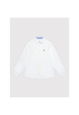 Lacoste Риза CJ8077 Бял Regular Fit - Pepit.bg