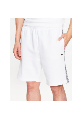 Lacoste Спортни шорти GH5074 Бял Regular Fit - Pepit.bg