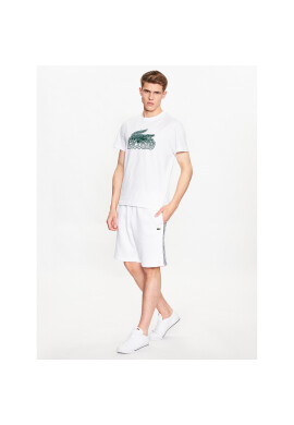 Lacoste Спортни шорти GH5074 Бял Regular Fit - Pepit.bg