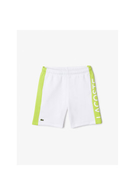 Lacoste Спортни шорти GJ5283 Бял Regular Fit - Pepit.bg