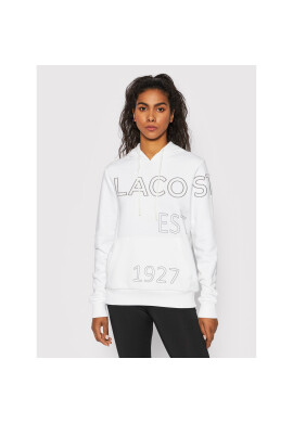 Lacoste Суитшърт SF0205 Бял Regular Fit - Pepit.bg