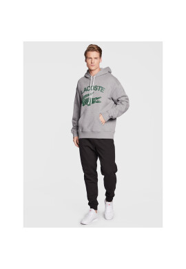 Lacoste Суитшърт SH0107 Сив Loose Fit - Pepit.bg