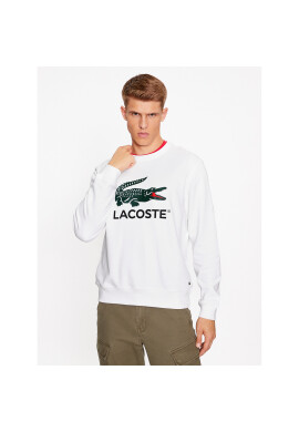 Lacoste Суитшърт SH1281 Бял Regular Fit - Pepit.bg