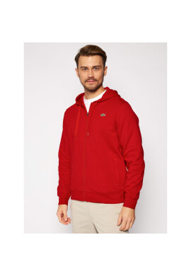 Lacoste Суитшърт SH1551 Червен Regular Fit - Pepit.bg