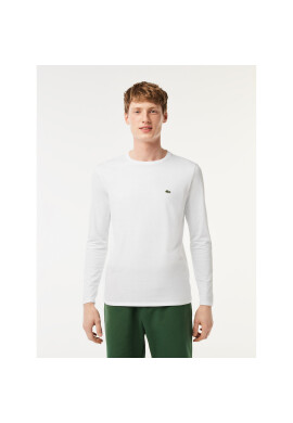 Lacoste Тениска с дълъг ръкав TH6712 Бял Regular Fit - Pepit.bg