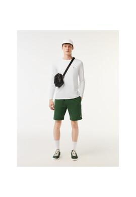 Lacoste Тениска с дълъг ръкав TH6712 Бял Regular Fit - Pepit.bg