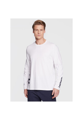Lacoste Тениска с дълъг ръкав TH9961 Бял Regular Fit - Pepit.bg
