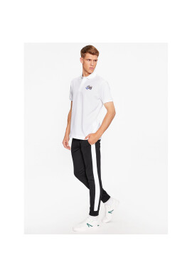Lacoste Тениска с яка и копчета PH2052 Бял Regular Fit - Pepit.bg