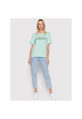 Lacoste Тишърт TF0202 Зелен Regular Fit - Pepit.bg