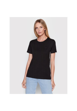 Lacoste Тишърт TF0204 Черен Regular Fit - Pepit.bg