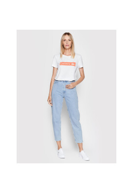 Lacoste Тишърт TF0224 Бял Regular Fit - Pepit.bg