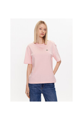 Lacoste Тишърт TF5441 Розов Regular Fit - Pepit.bg
