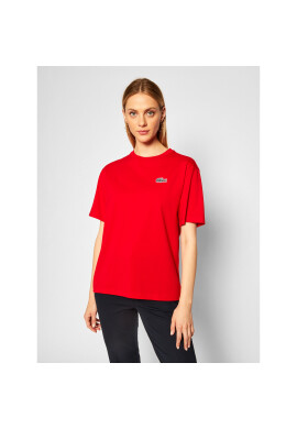 Lacoste Тишърт TF5902 Червен Regular Fit - Pepit.bg