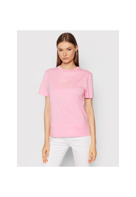 Lacoste Тишърт TF7087 Розов Regular Fit - Pepit.bg