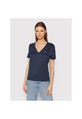 Lacoste Тишърт TF8392 Тъмносин Relaxed Fit - Pepit.bg
