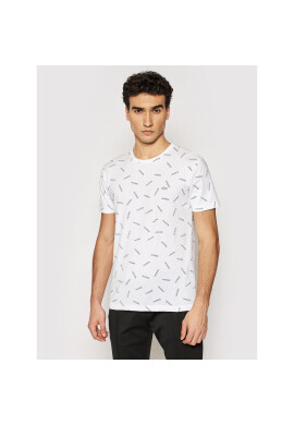 Lacoste Тишърт TH0130 Бял Slim Fit - Pepit.bg
