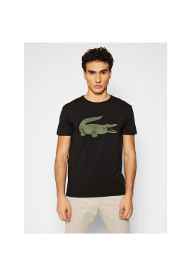 Lacoste Тишърт TH0139 Черен Slim Fit - Pepit.bg