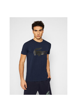 Lacoste Тишърт TH0139 Тъмносин Slim Fit - Pepit.bg