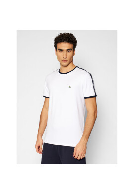 Lacoste Тишърт TH0146 Бял Slim Fit - Pepit.bg
