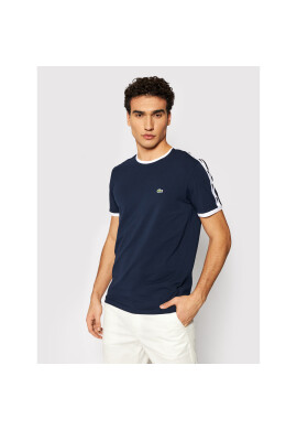 Lacoste Тишърт TH0146 Тъмносин Slim Fit - Pepit.bg